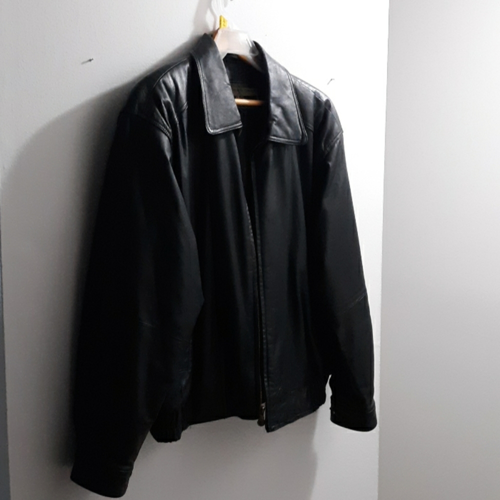 Leather jacket